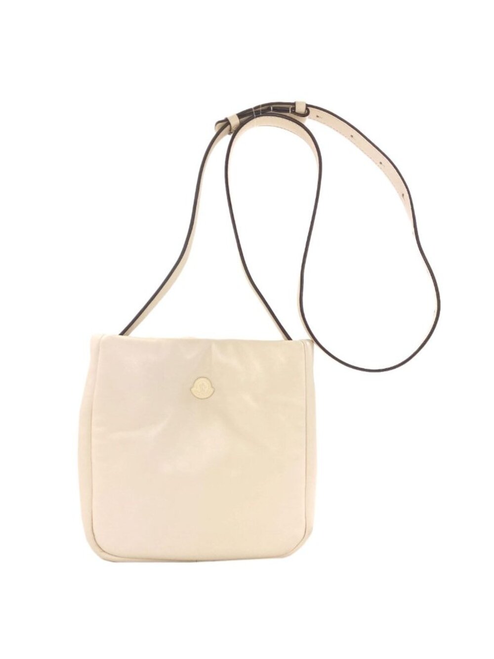 Moncler Logo Shoulder Bag Leather